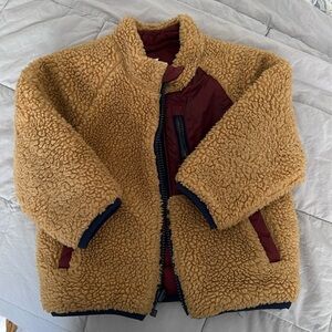 🐻Gap Baby🐻 EUC Reversible Teddy Bear Coat. 12-18m. Adorable and so warm!